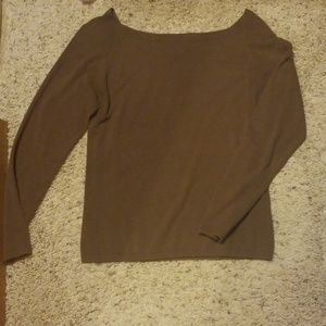 Brown sweater